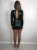 Ruby green sequin playsuit