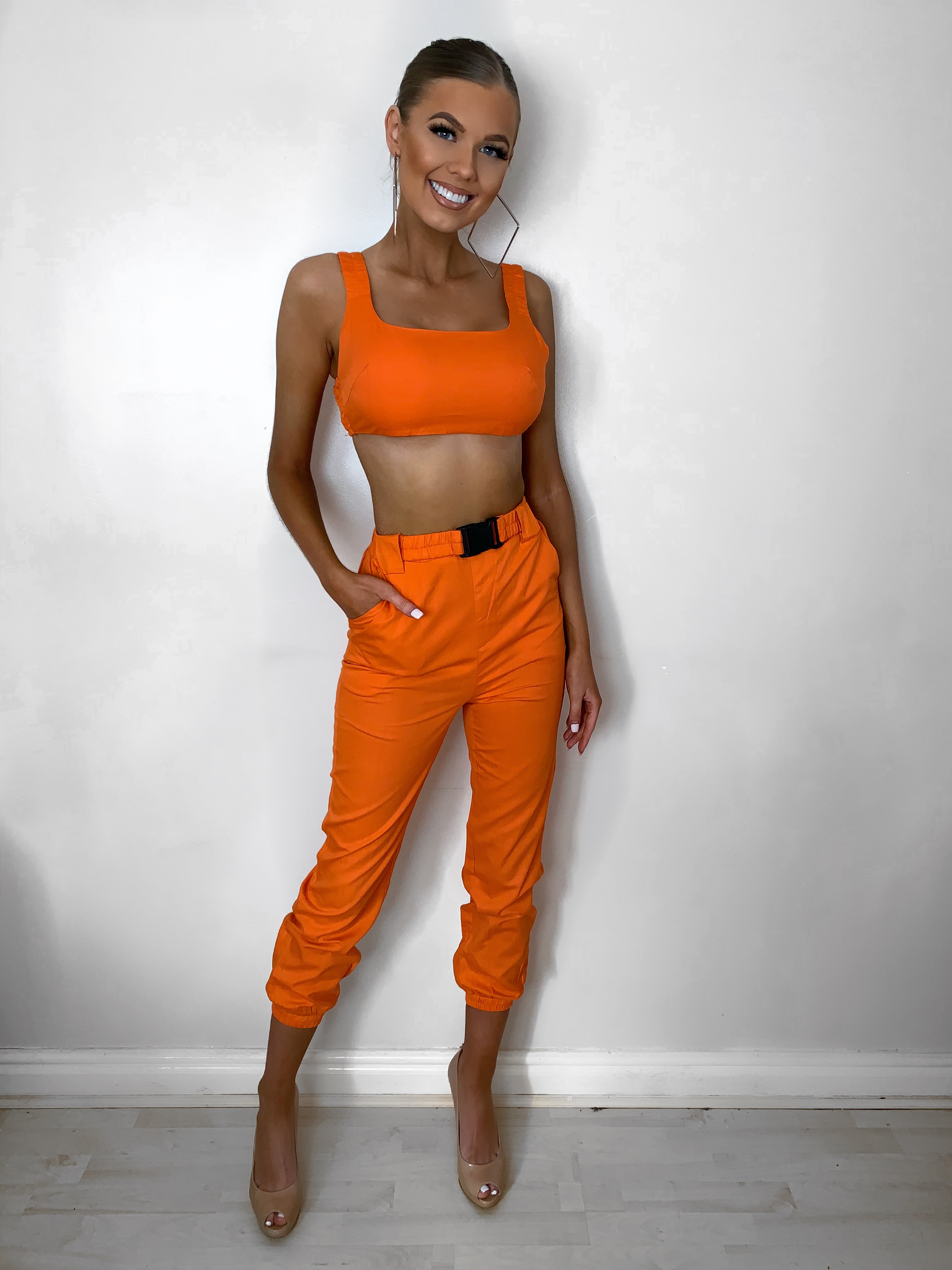Adelae orange 2 piece set