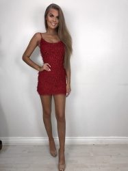 Ioanna red dress