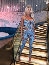 Fernanda blue print 2 piece set